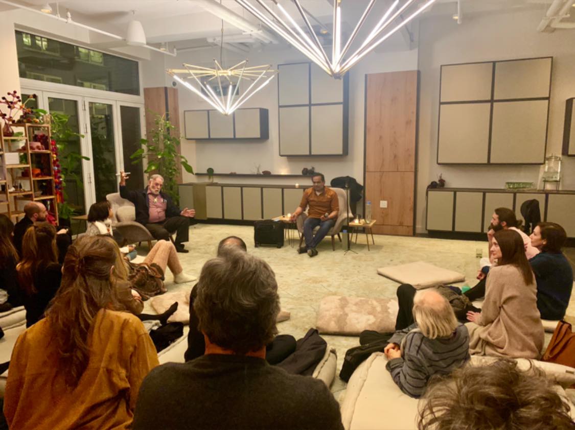 Meditation session at New York